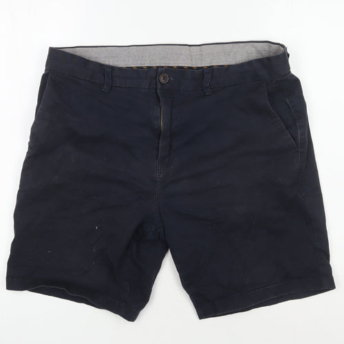 Next Mens Blue Chino Shorts, Size 36 - Perfect Summer Essential