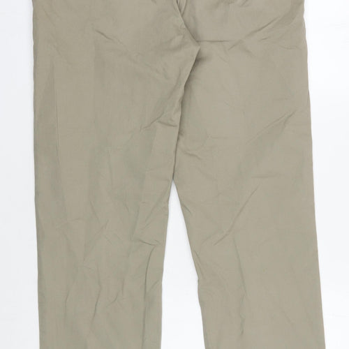 Marks and Spencer Men’s Beige Chino Trousers - Size 34