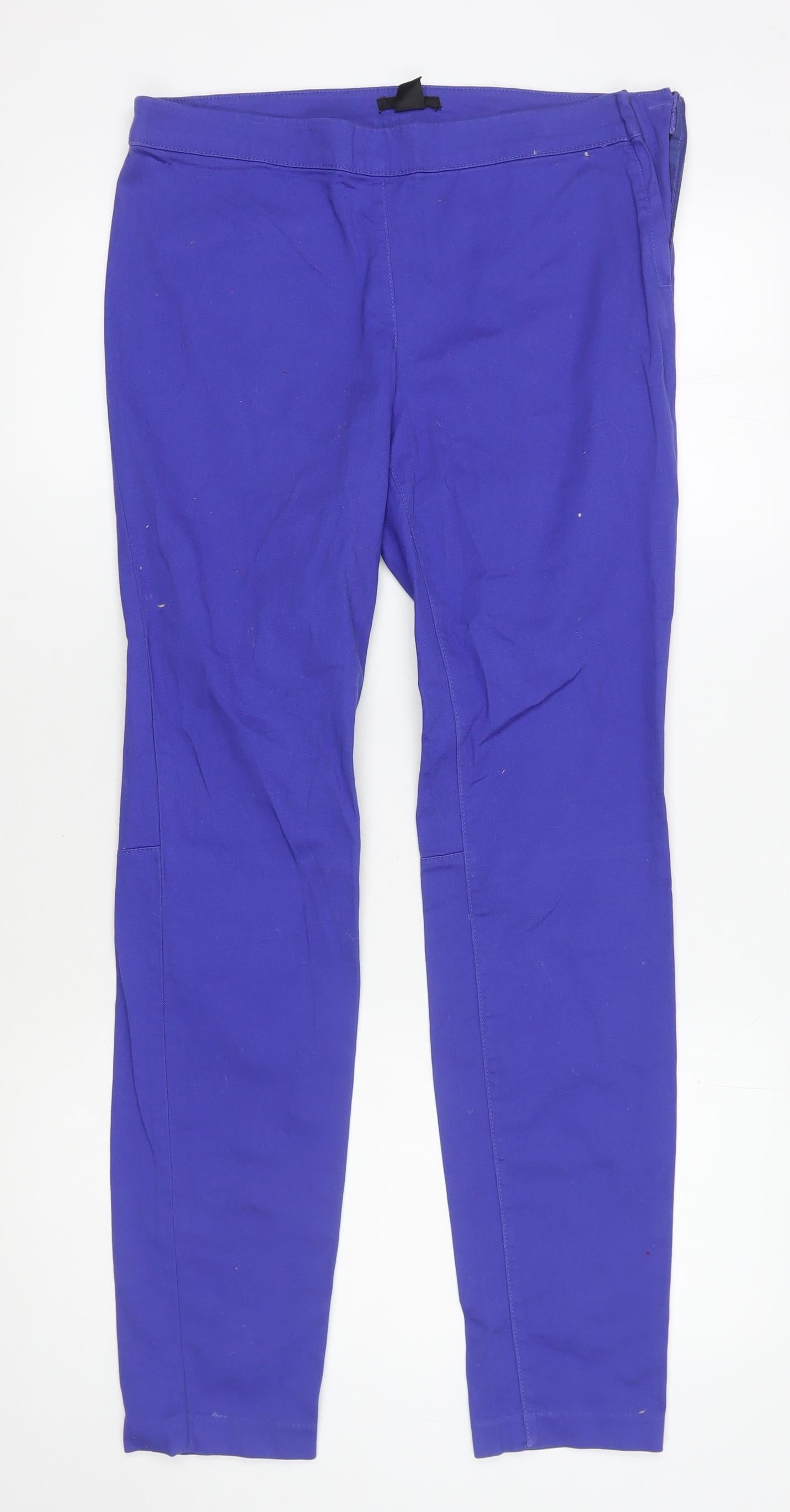 H&M Women's Blue Jegging Trousers Size 12