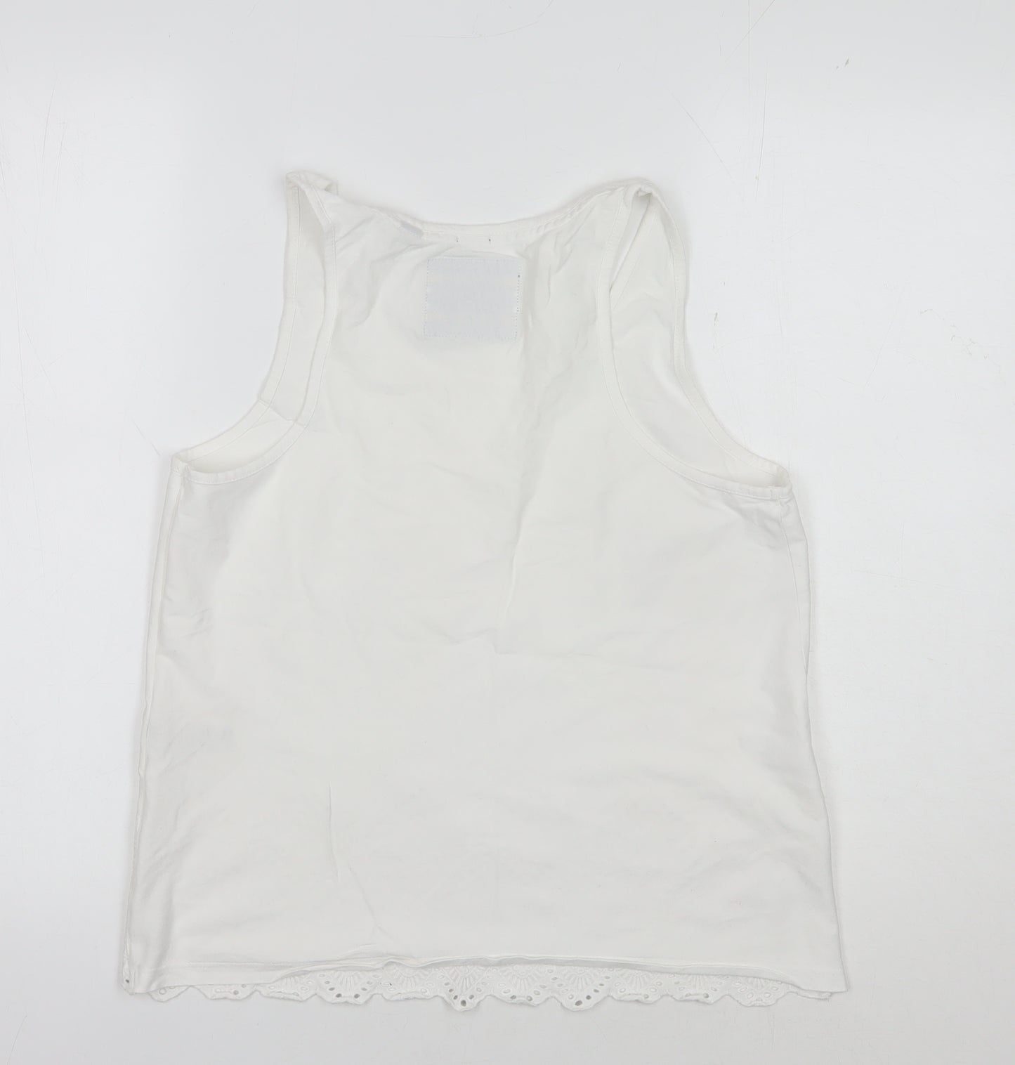 Superdry White Camisole Tank for Women - Size M