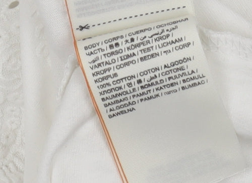 Superdry White Camisole Tank for Women - Size M