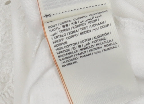 Superdry White Camisole Tank for Women - Size M