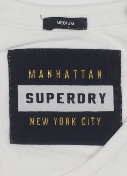 Superdry White Camisole Tank for Women - Size M