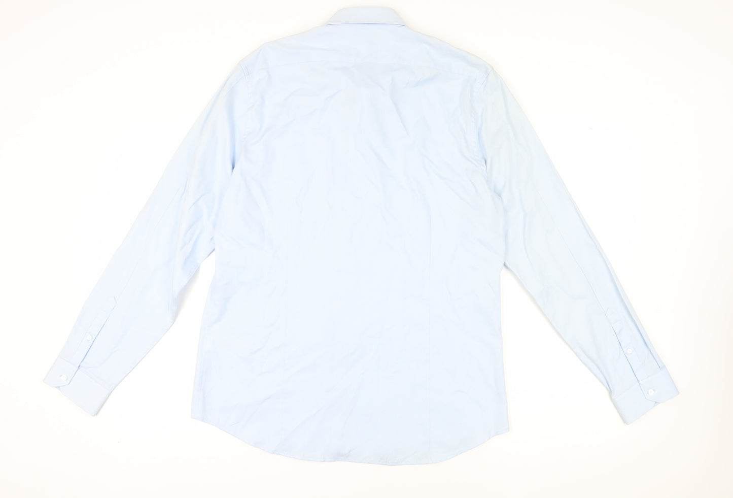 Reiss Men's Blue Slim Fit Dress Shirt 2XL