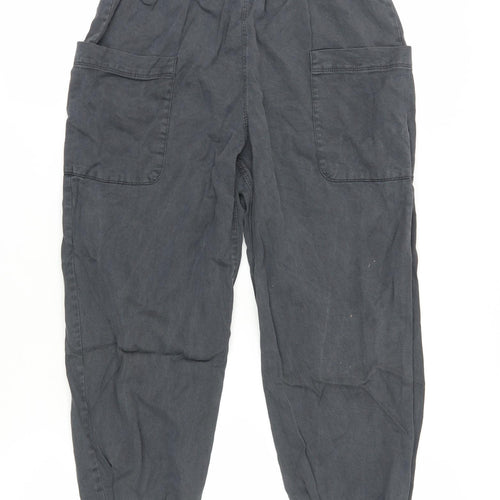 Zara Girls Black Jogger Trousers 11-12 Years