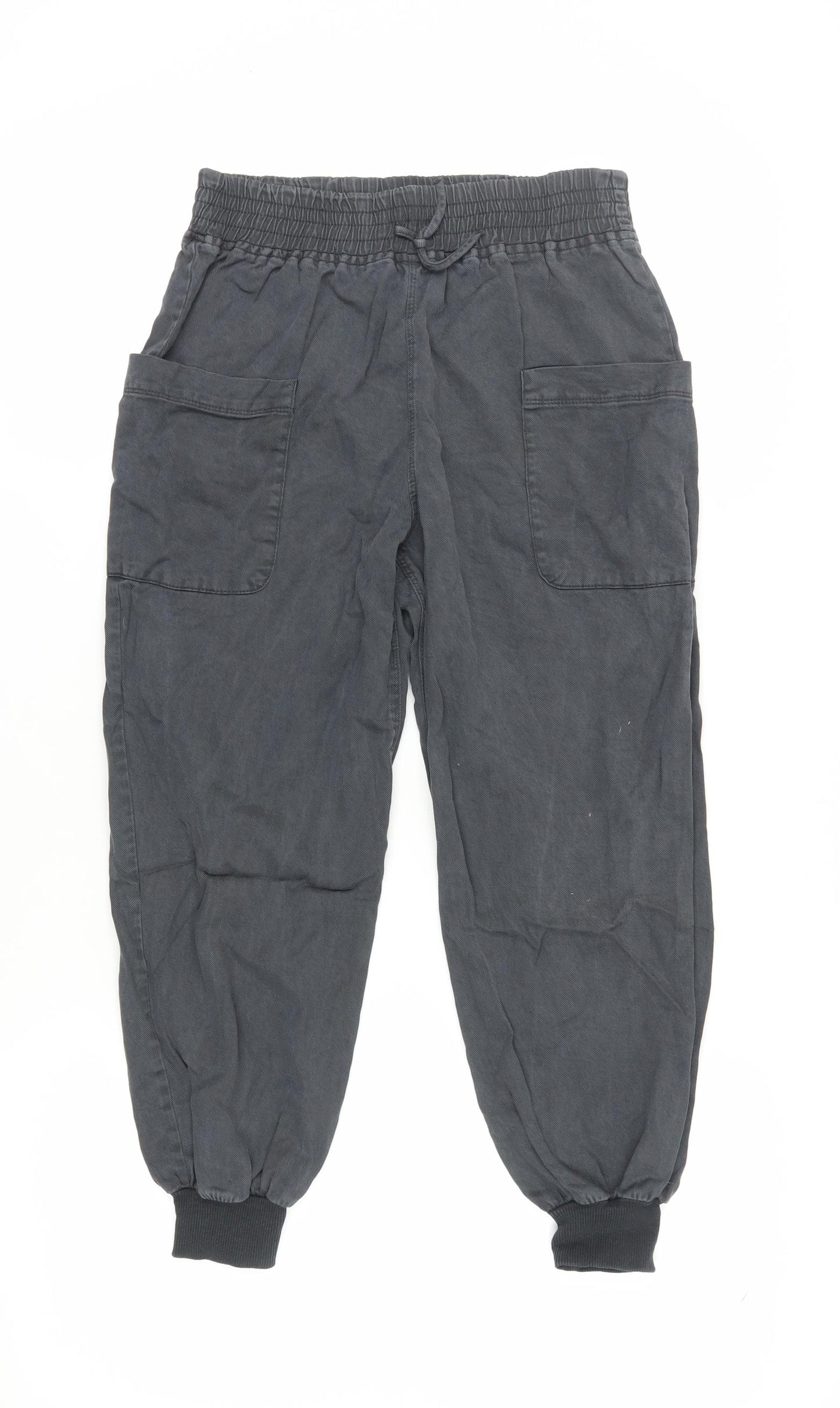 Zara Girls Black Jogger Trousers 11-12 Years