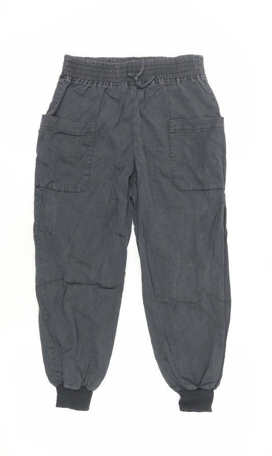 Zara Girls Black Jogger Trousers 11-12 Years