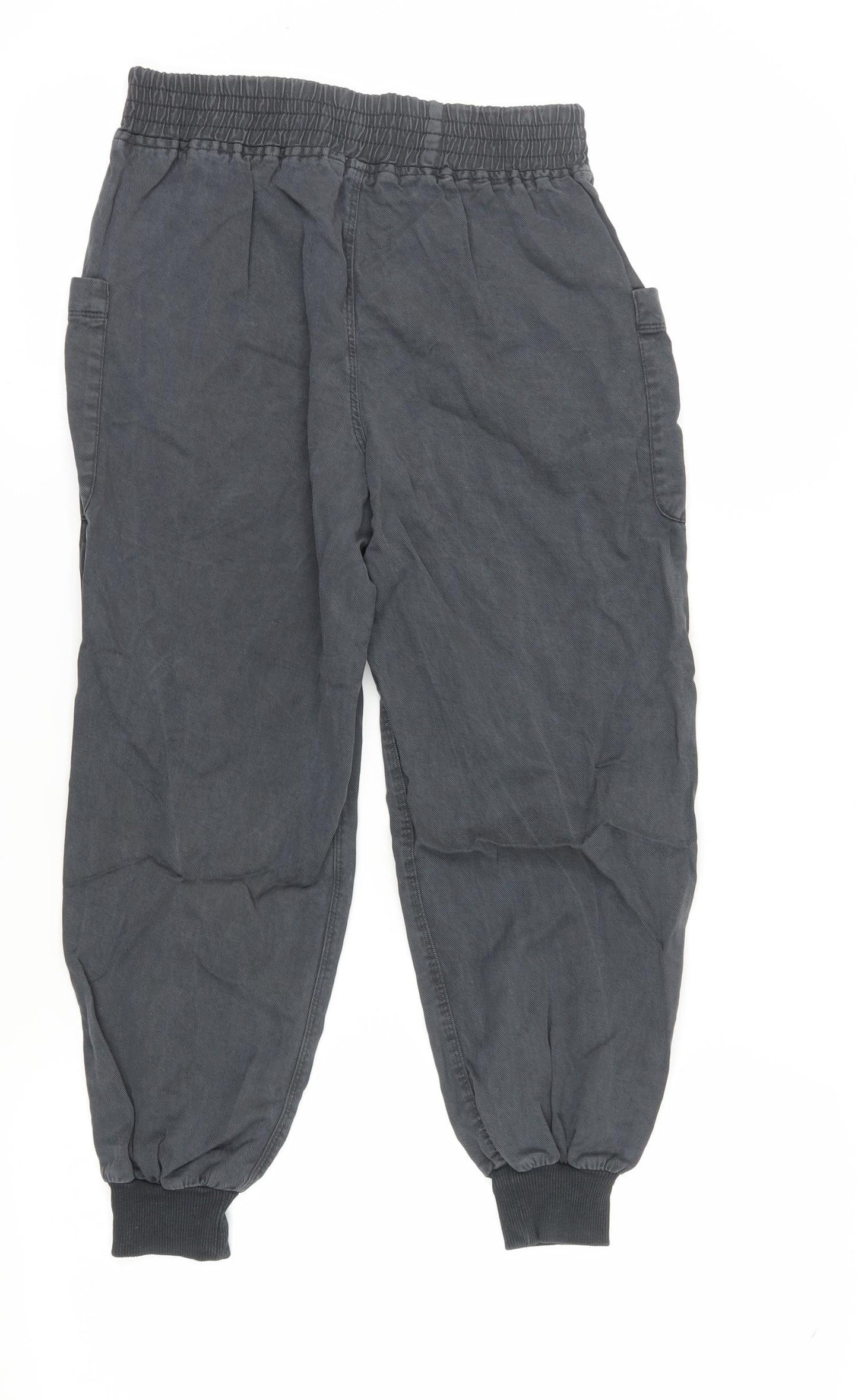 Zara Girls Black Jogger Trousers 11-12 Years