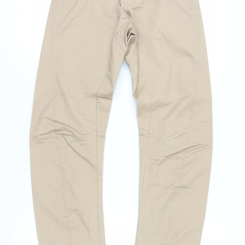 Jack and Jones Men's Beige Cropped Jeans Size 32