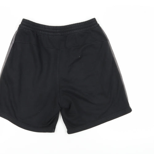 Adidas Men's Black M Sweat Shorts with Logo