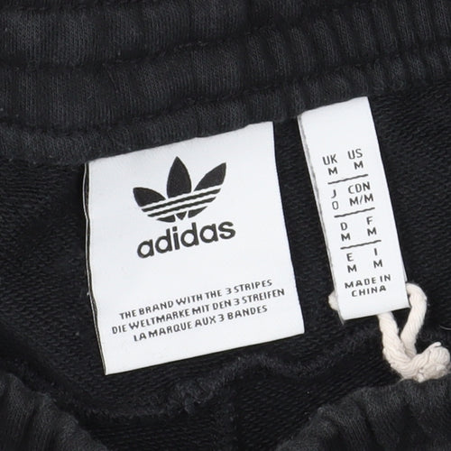 Adidas Men's Black M Sweat Shorts with Logo