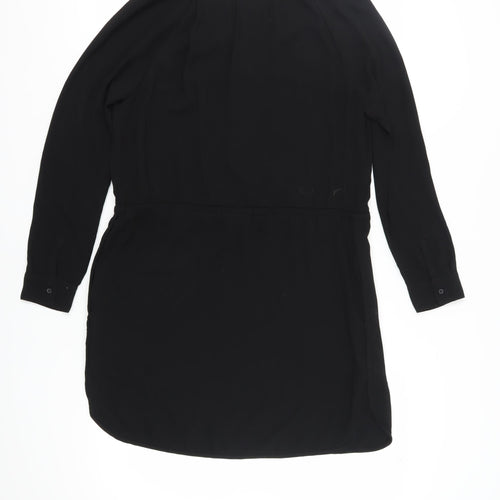 GAP Women's Black Shift Dress M, Knee Length, Casual Style