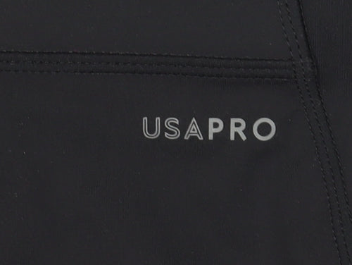 USAPro Women's Black Athletic Shorts Size 12
