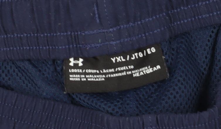Under Armour Boys' Blue YXL Athletic Shorts