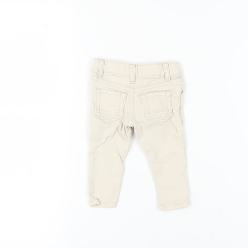 River Island Unisex Beige Jogger Trousers 0-3 Months