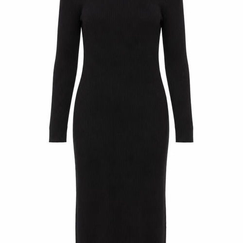 New Look Women's Black Maternity Knit Dress, Size 12
