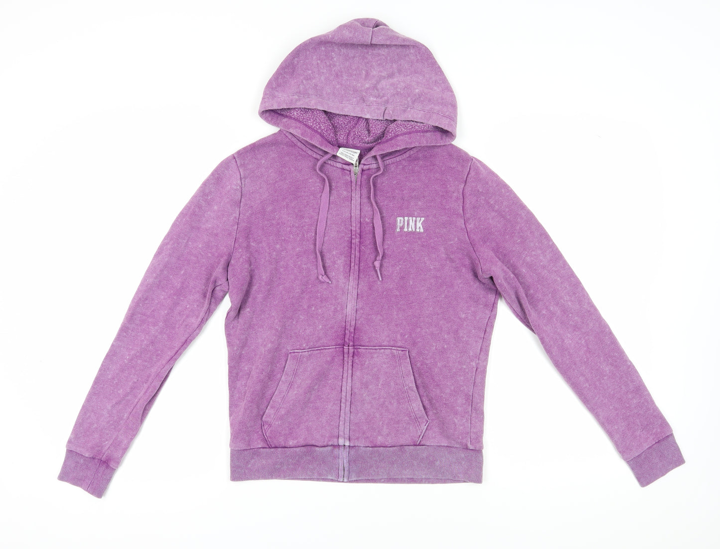 Victoria's Secret Women’s Purple Hoodie - Size S, Full Zip