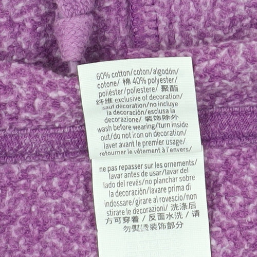 Victoria's Secret Women’s Purple Hoodie - Size S, Full Zip