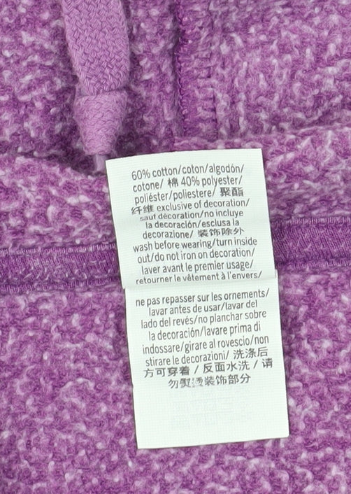 Victoria's Secret Women’s Purple Hoodie - Size S, Full Zip