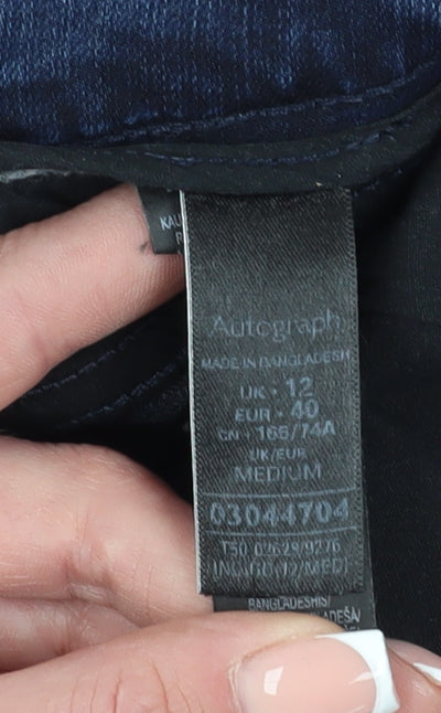 Autograph Women's Blue Jeans Size 12 Regular Fit