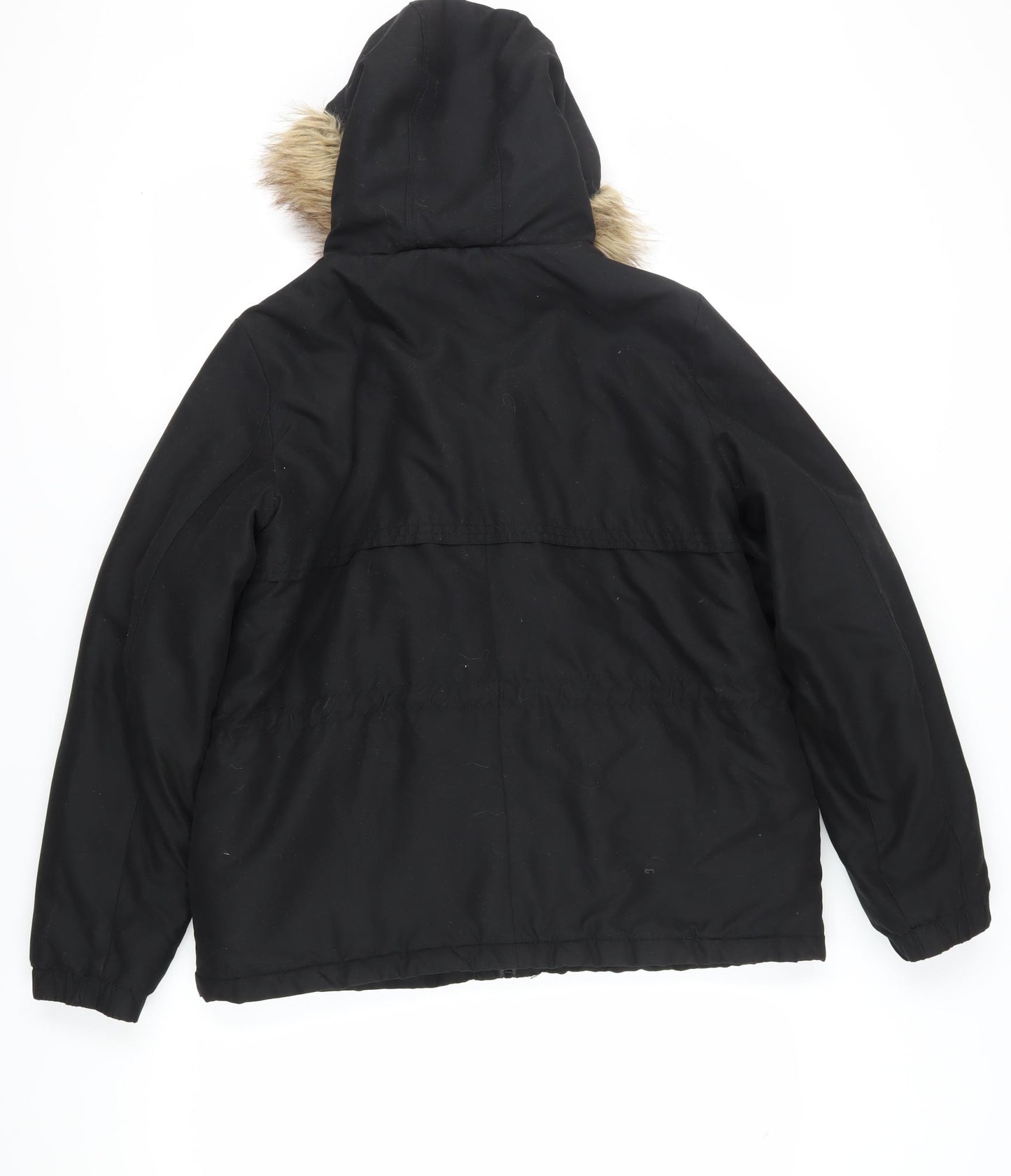 Vero Moda Women's Black Parka Coat Size L