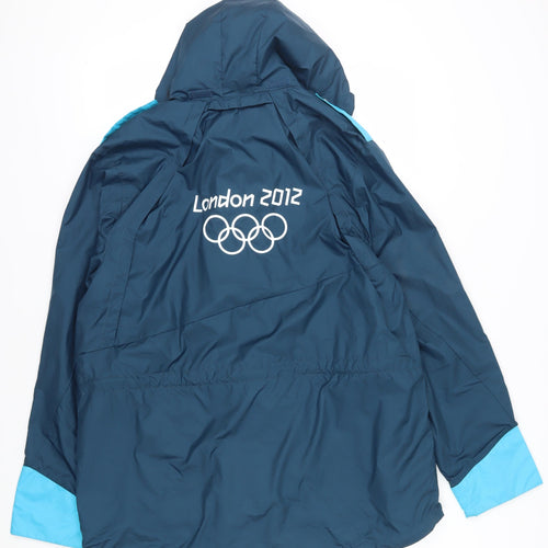 Adidas Men's Blue XL Windbreaker Jacket