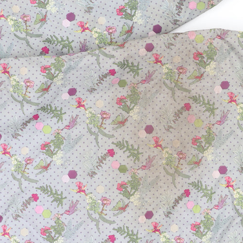 Trespass Women's Grey Floral Rain Coat Size M