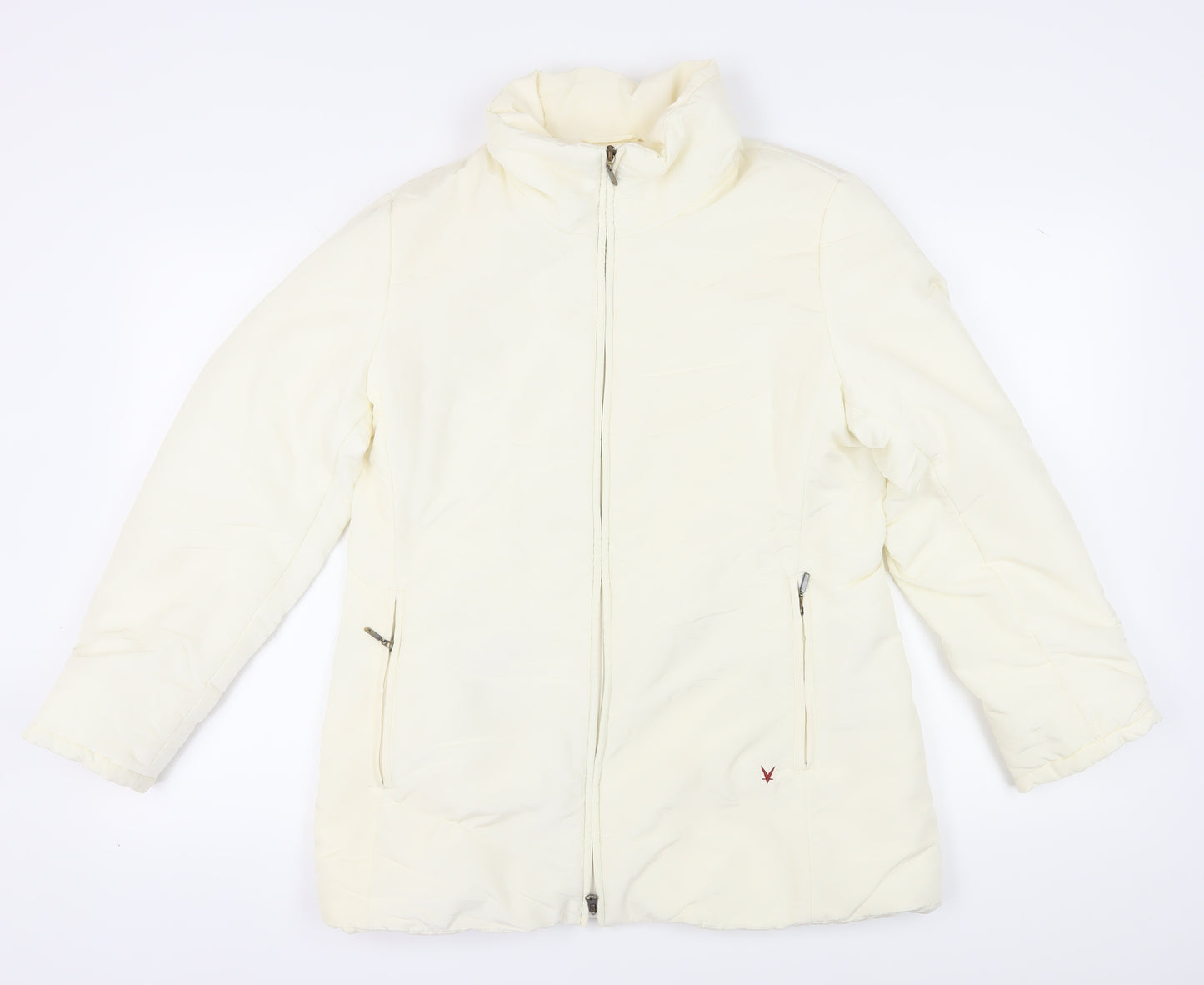 Fuchs Schmitt Women's Ivory Puffer Jacket Size 12