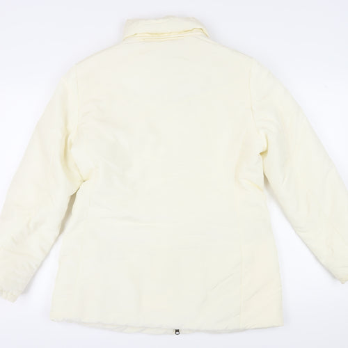 Fuchs Schmitt Women's Ivory Puffer Jacket Size 12
