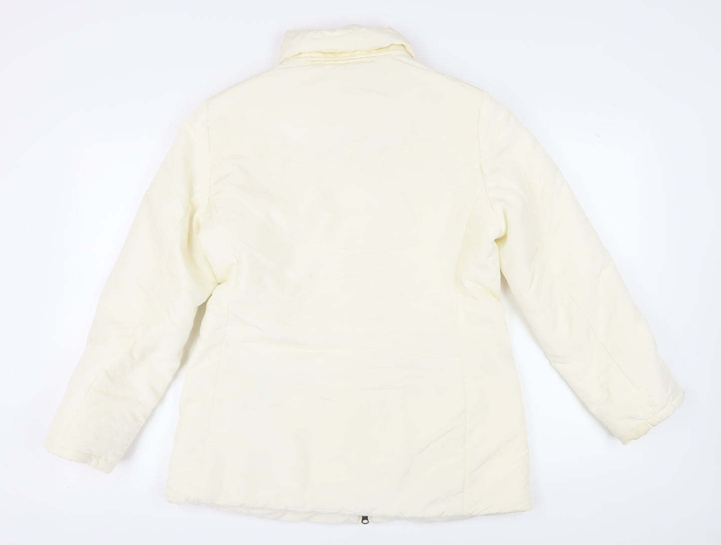 Fuchs Schmitt Women's Ivory Puffer Jacket Size 12