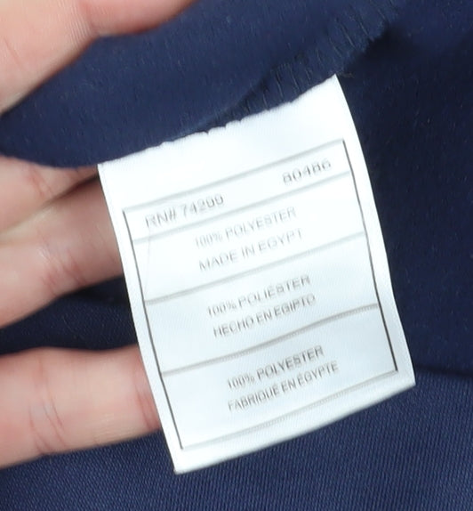 Reebok Boys Red and Blue Full Zip Sweatshirt Size 8