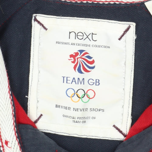 Next Men's Multicoloured Polo Shirt L Olympic Style