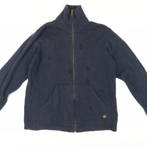 O'Neill Men's XL Blue Full Zip Jumper