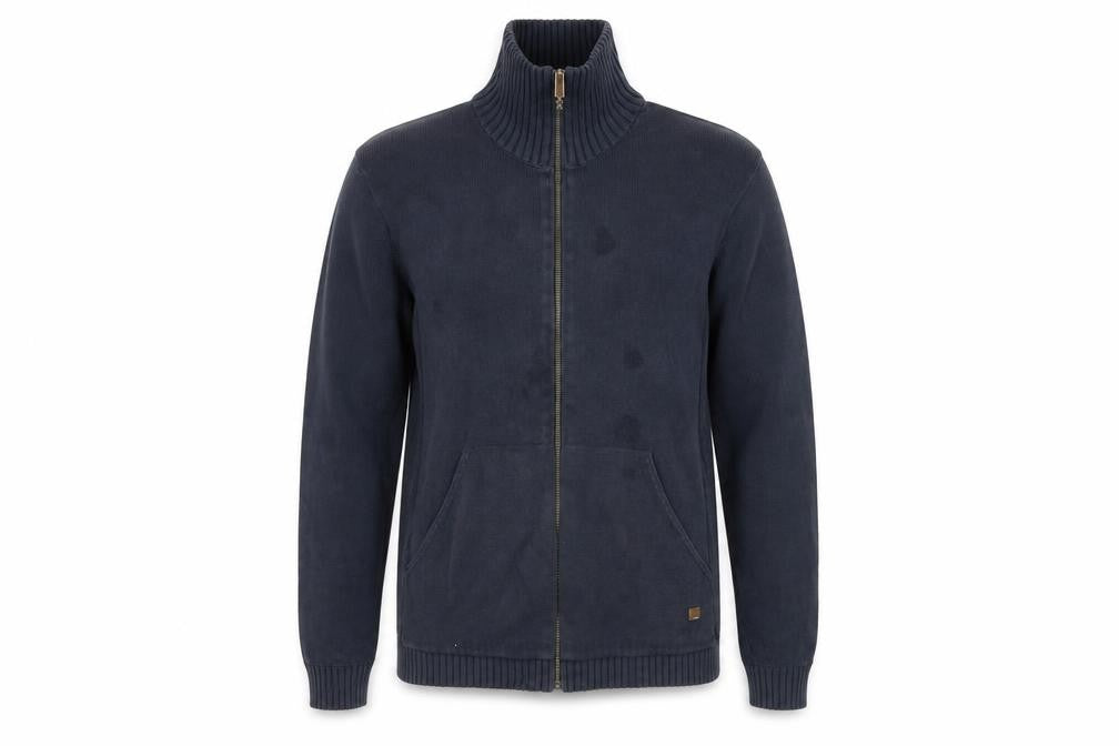 Front view of O'Neill Men's XL Blue Full Zip Jumper