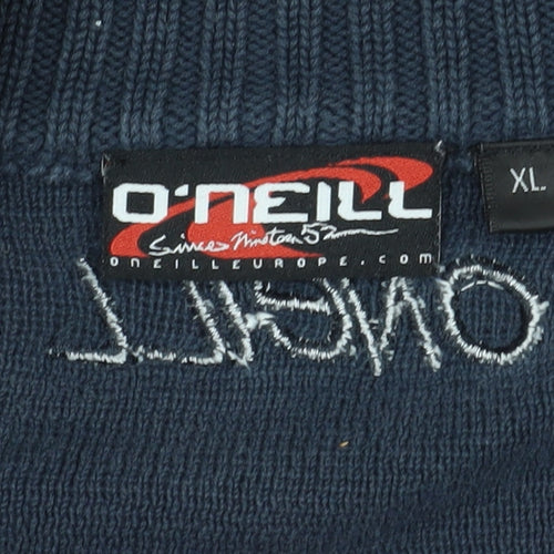 O'Neill Men's XL Blue Full Zip Jumper
