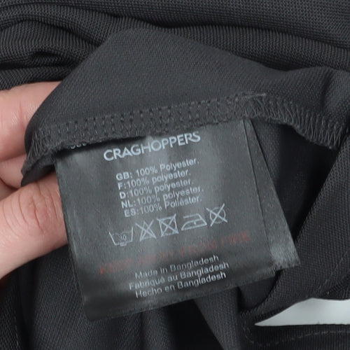 Craghoppers Men's Black 2XL Short Sleeve Polo