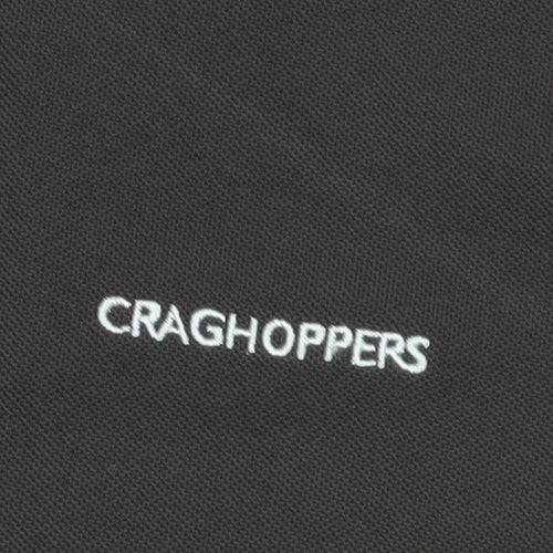 Craghoppers Men's Black 2XL Short Sleeve Polo