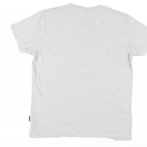 Trespass Men's Grey Graphic Print T-Shirt, XL