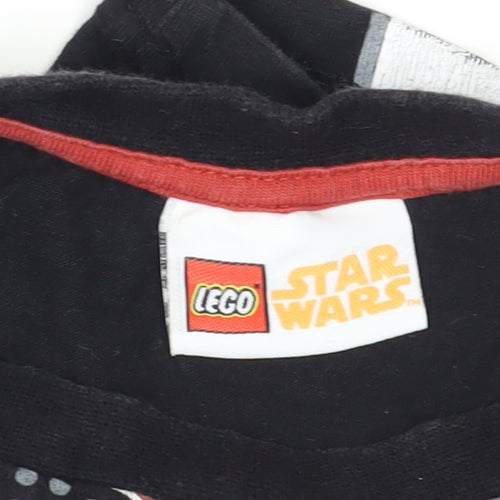LEGO Star Wars Boys Black Graphic Print T-Shirt 7-8 Years