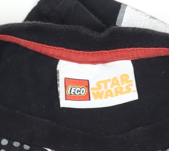 LEGO Star Wars Boys Black Graphic Print T-Shirt 7-8 Years