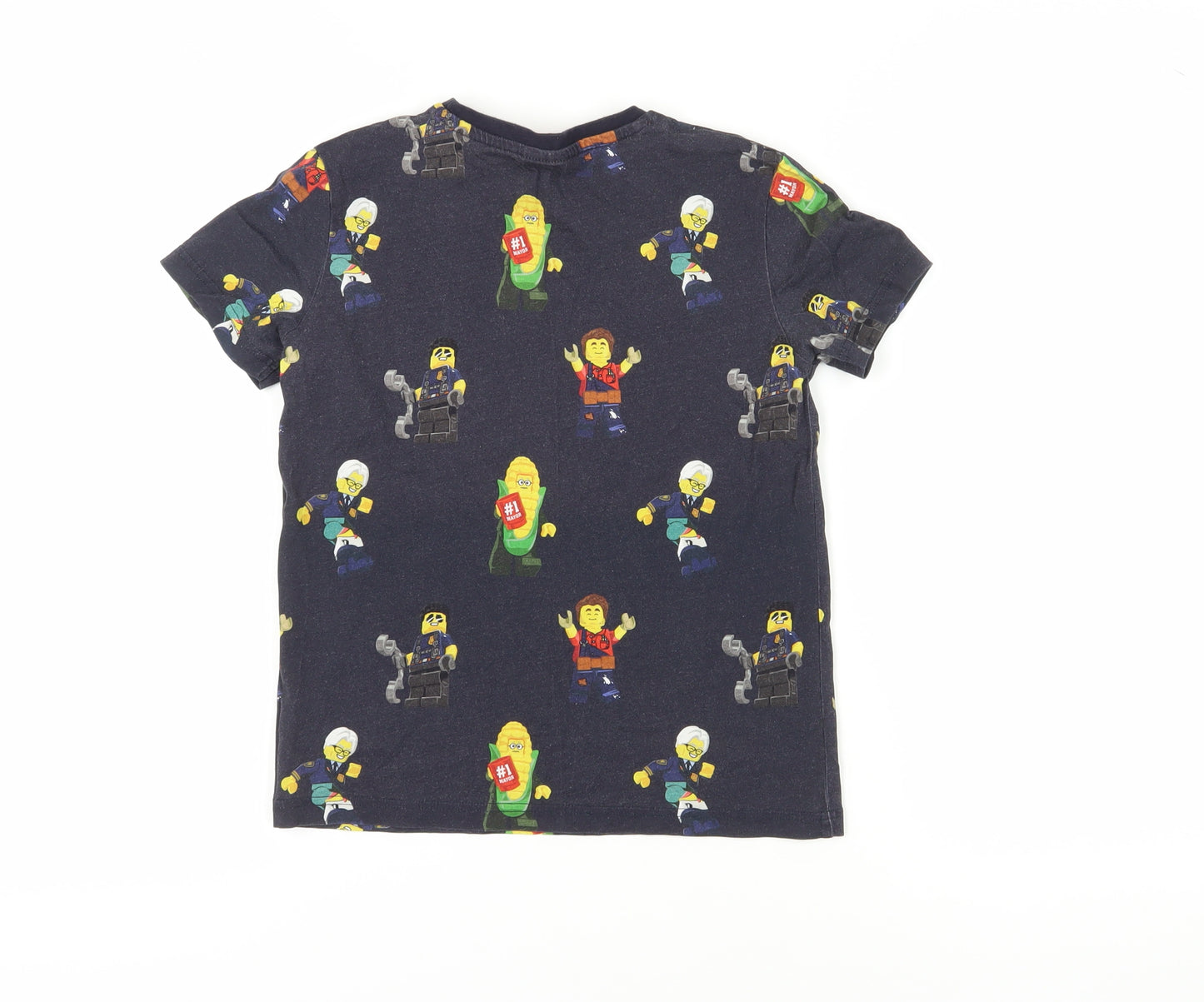 Next Boys LEGO T-Shirt Black 8 Years Graphic Casual