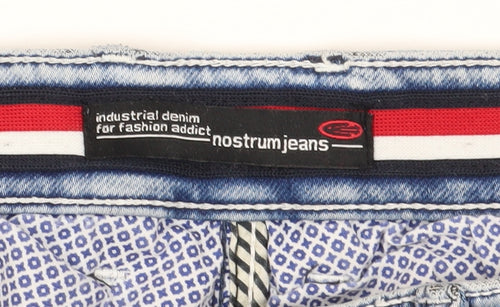 Nostrum Men's Light Blue Slim Fit Tapered Jeans 33