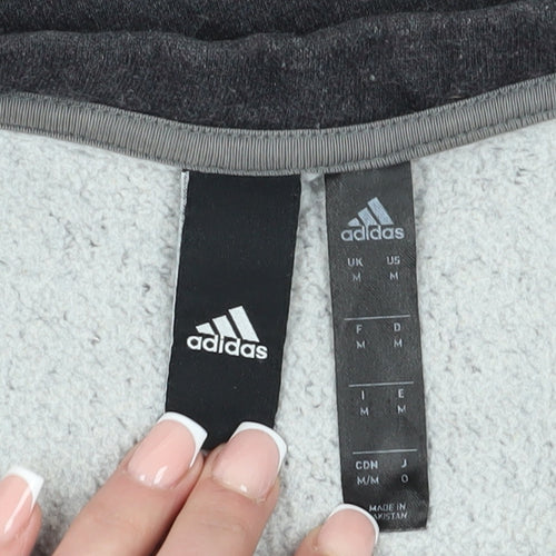 Adidas Unisex Black Pullover Sweatshirt M