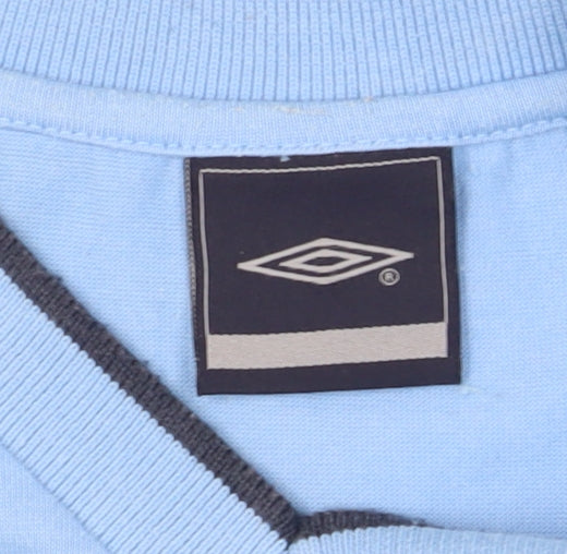 Umbro Men's Blue XL V-Neck T-Shirt