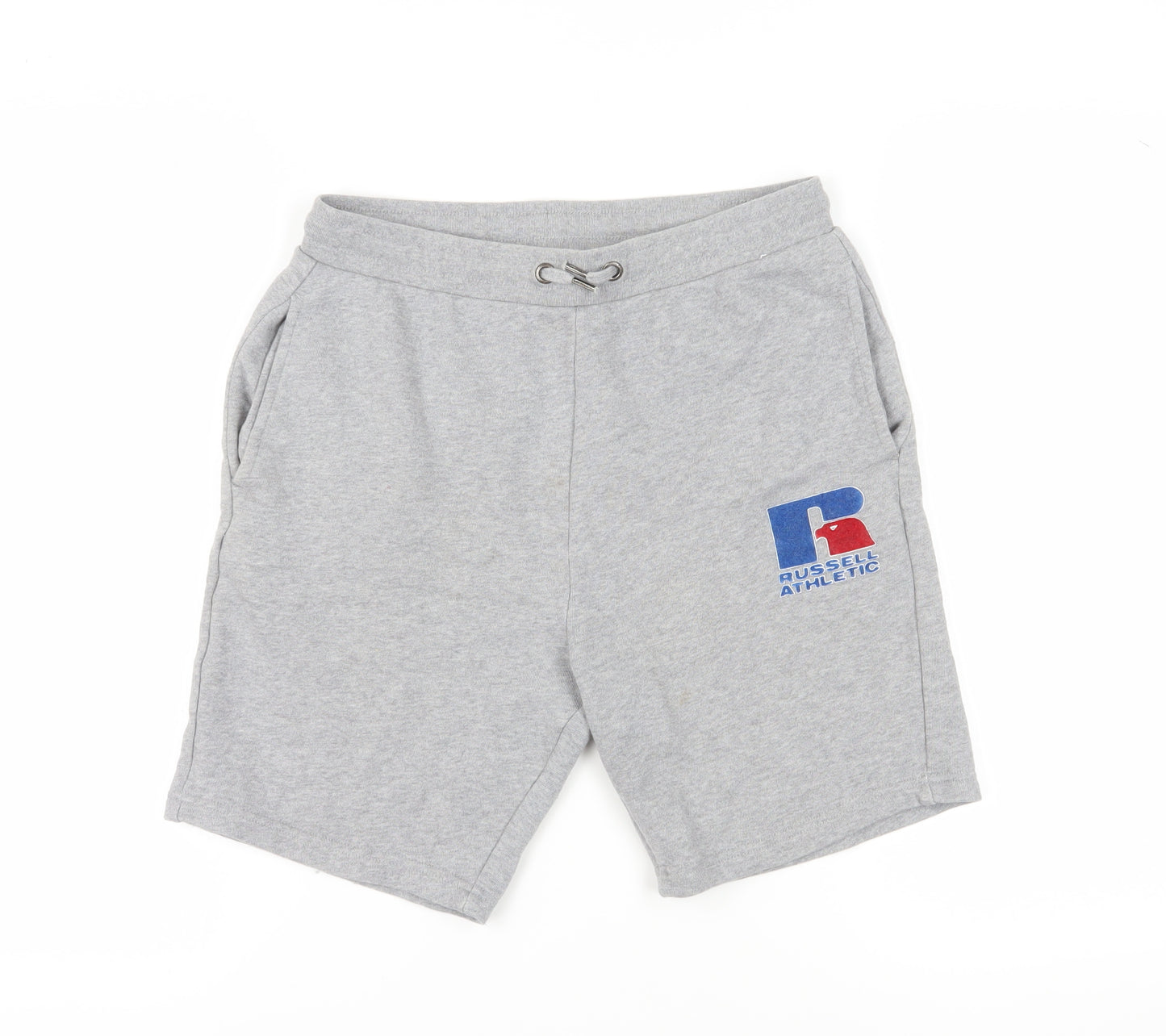 Russell Athletic Grey Boys Shorts 14-15 Years Athletic Fit