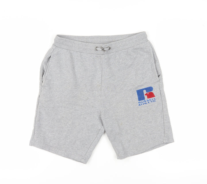 Russell Athletic Grey Boys Shorts 14-15 Years Athletic Fit