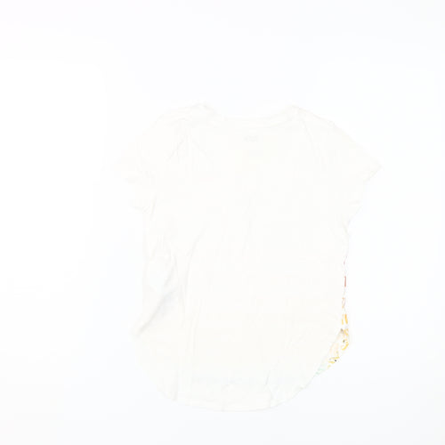 Levi's Girls White Graphic Print T-Shirt 10-11 Years