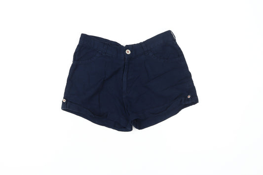 Regatta Girls Blue Chino Shorts, Size 9 Years, Casual Summer