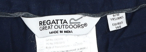Regatta Girls Blue Chino Shorts, Size 9 Years, Casual Summer