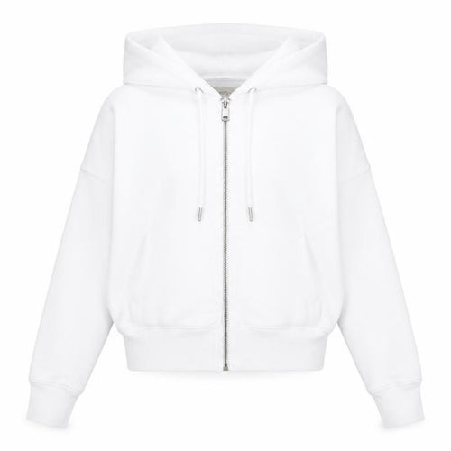 Abercrombie & Fitch Women’s White XS Full Zip Hoodie